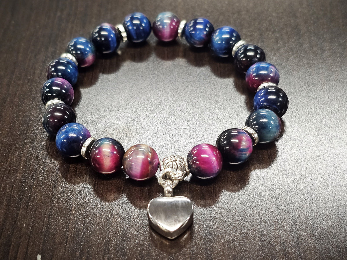 Healing Keepsake Urn Bracelets for Ashes - Fill At Home - Multiple Colors